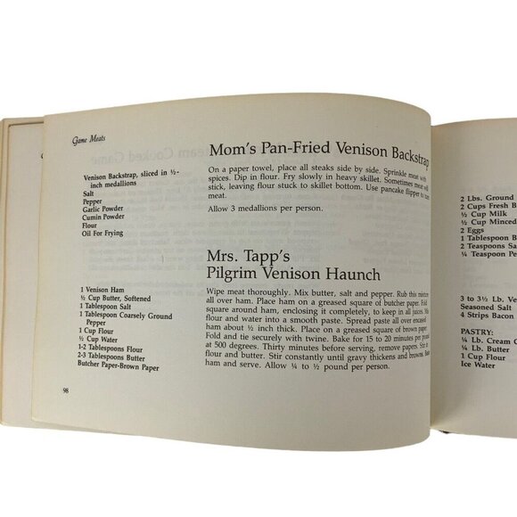 Its All In The Game: Family Secrets Of Texas Wild Game Cooking Hardcover 1986 - Picture 7 of 11